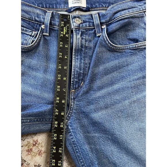 Citizens of Humanity Loli Mid Rise Baggy Palazzo Wide Leg Denim Jeans Size 25 - Picture 3 of 9